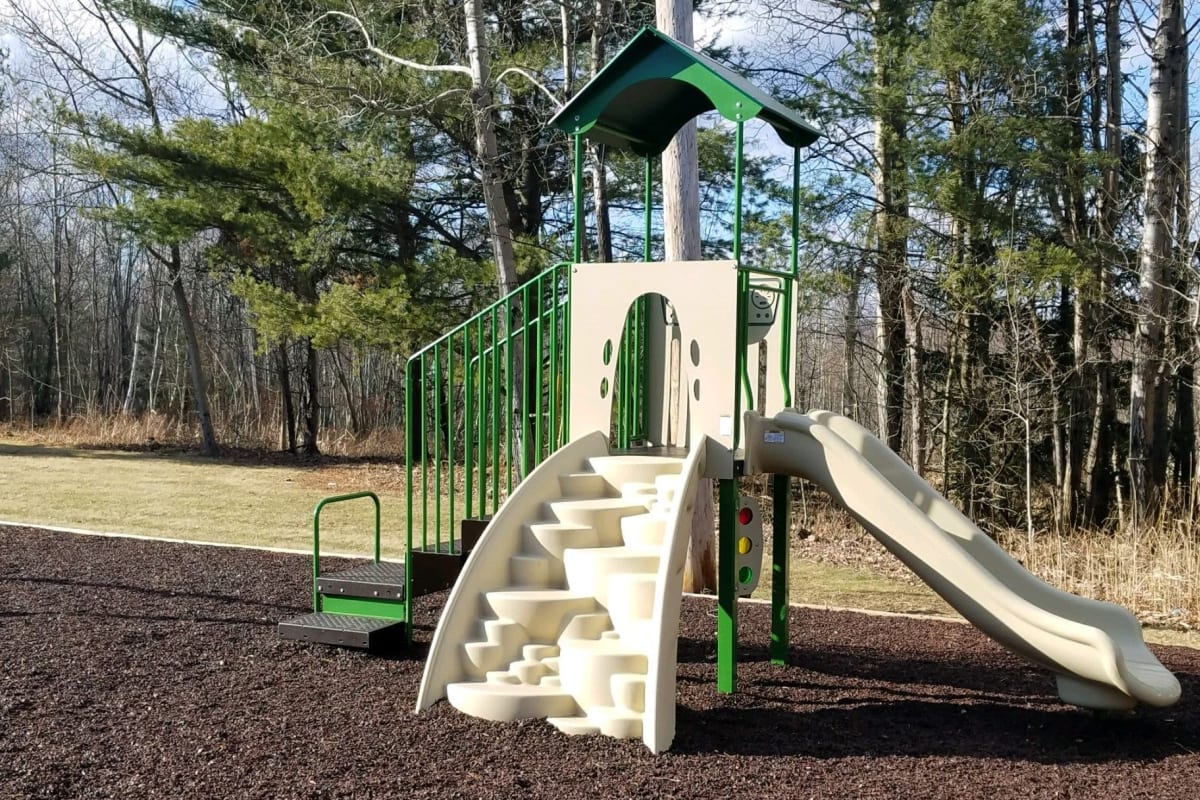 Children's playground at Tall Trees in Scranton, Pennsylvania