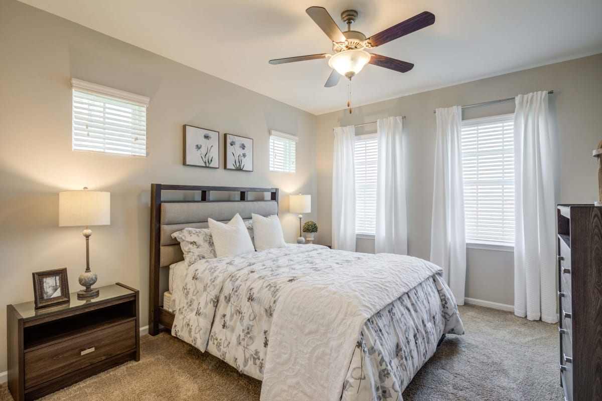 Enjoy our Luxury Apartments Bedroom at The Retreat at Arden Village Apartments