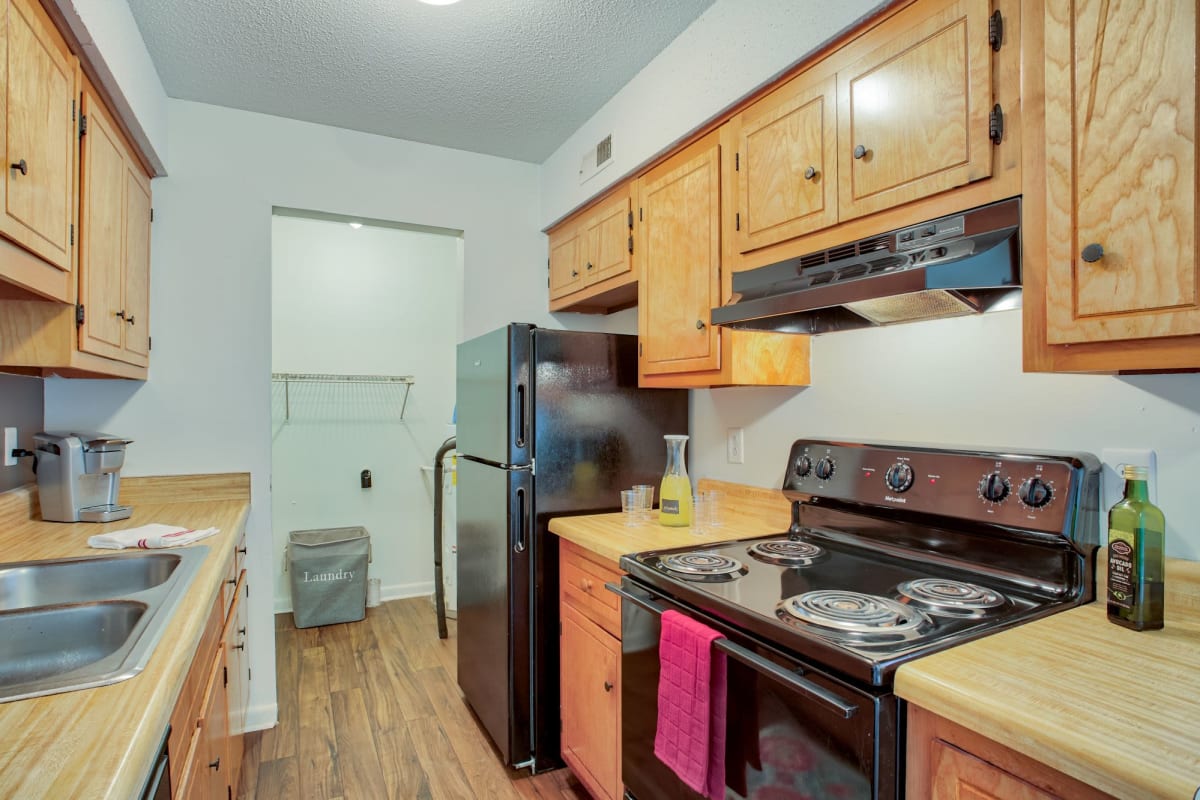 Kitchen at Paddock Place and The Oaks in Clarksville, Tennessee