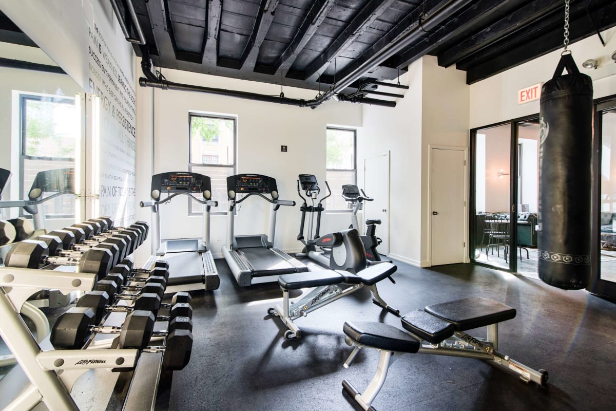 Community Fitness Center at The Maynard at 5718 N Winthrop in Chicago, Illinois