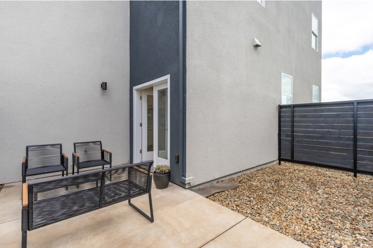 Large Private Patios at Villages of Patterson in Patterson, California