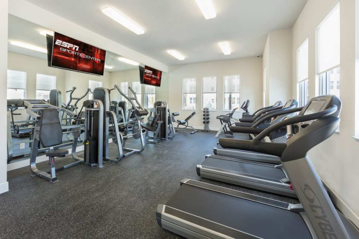 Learn more about the fitness center and other community amenities at The Olivia in Homestead, Florida