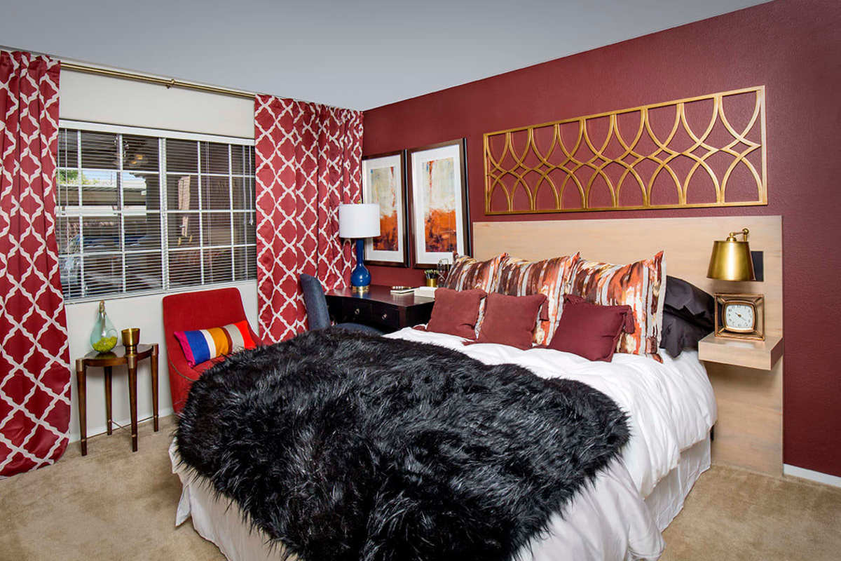 Bedroom at Winterhaven in Las Vegas, Nevada
