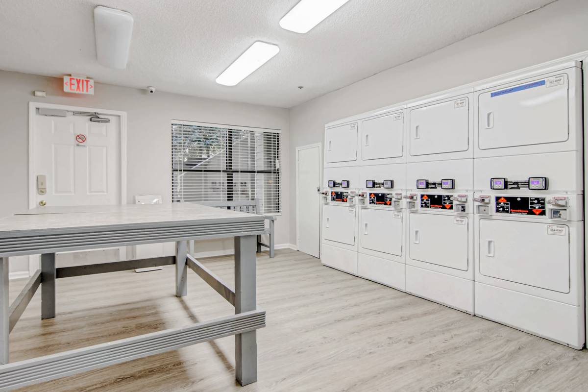 Laundry facility at Brook Valley Apartment Homes, Douglasville, Georgia