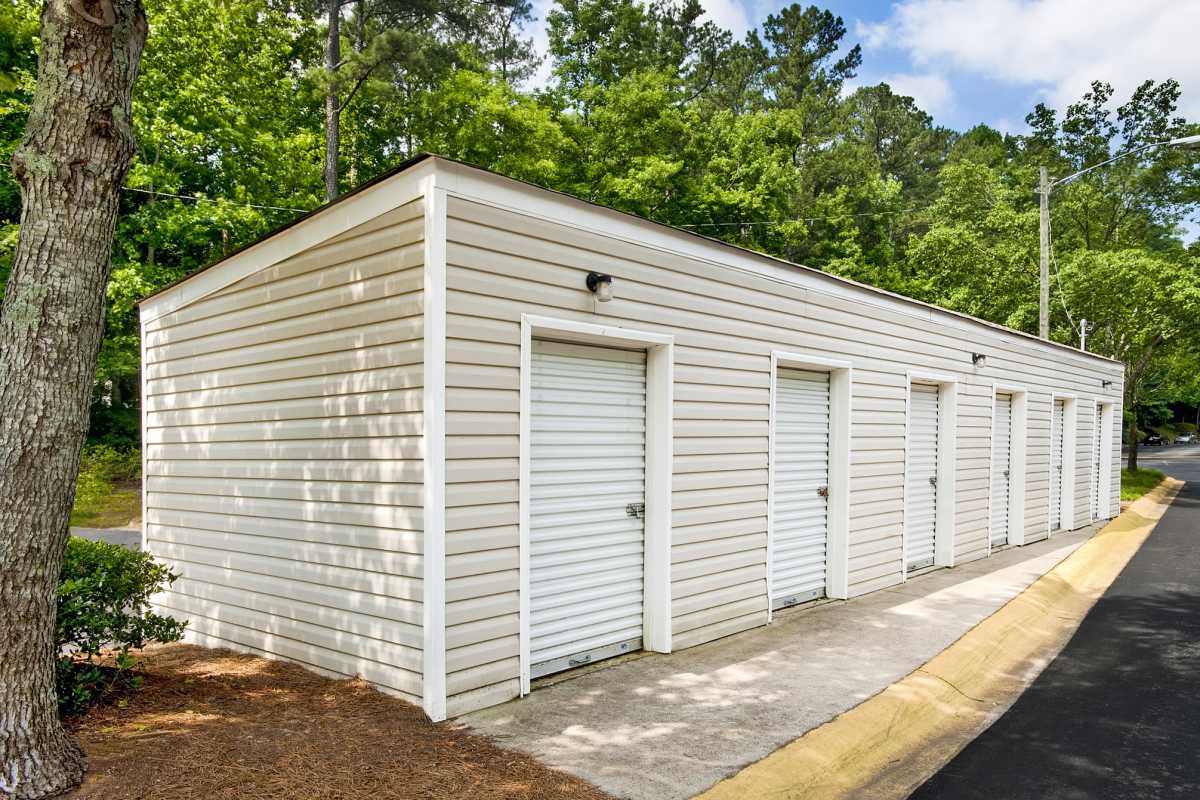 Storage units at Brook Valley Apartment Homes, Douglasville, Georgia