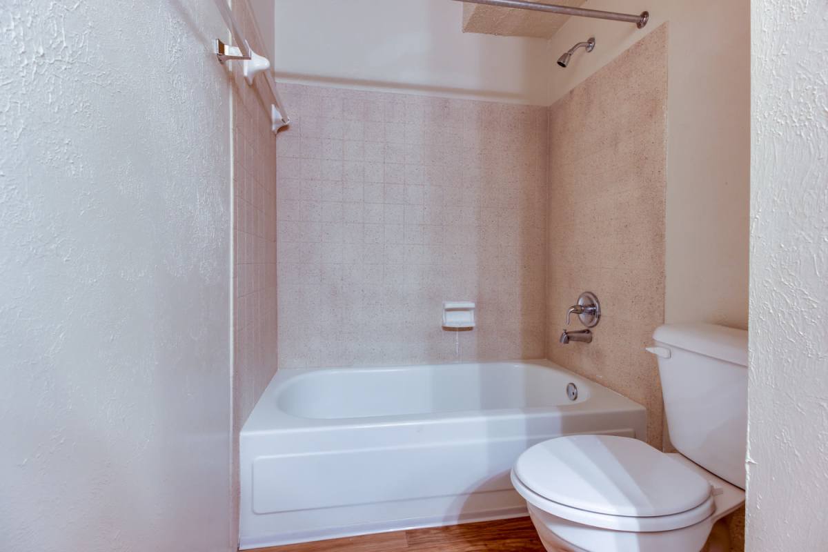 Apartment bathroom at Hickory Lake in Antioch, Tennessee