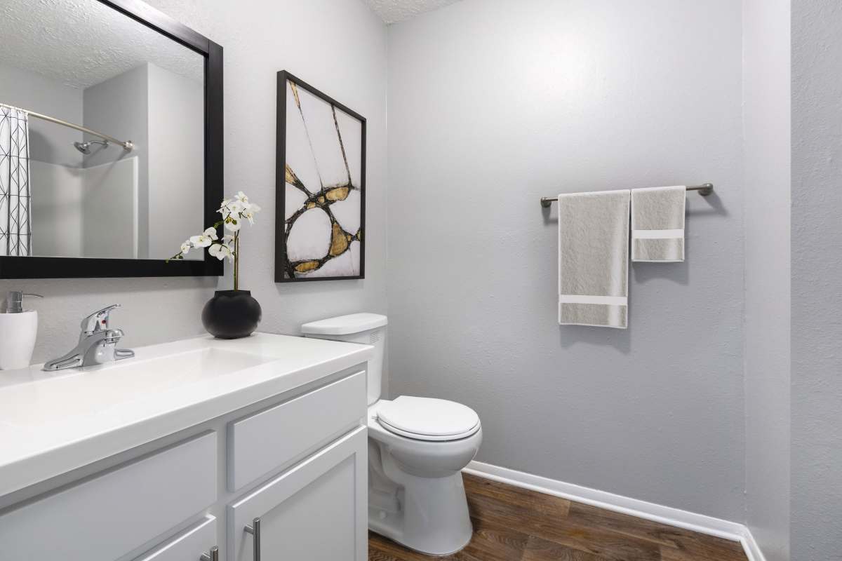 Bathroom at Reserve at Providence in Charlotte, North Carolina
