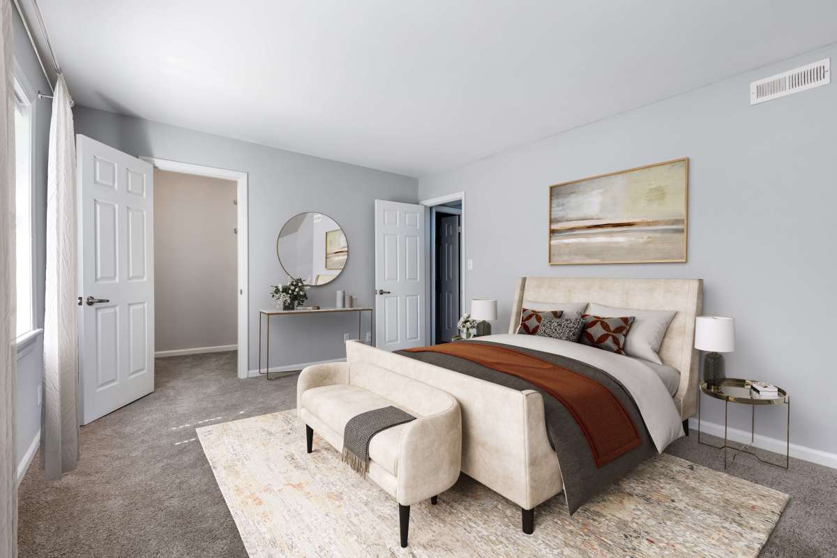 Bedroom at Reserve at Providence in Charlotte, North Carolina