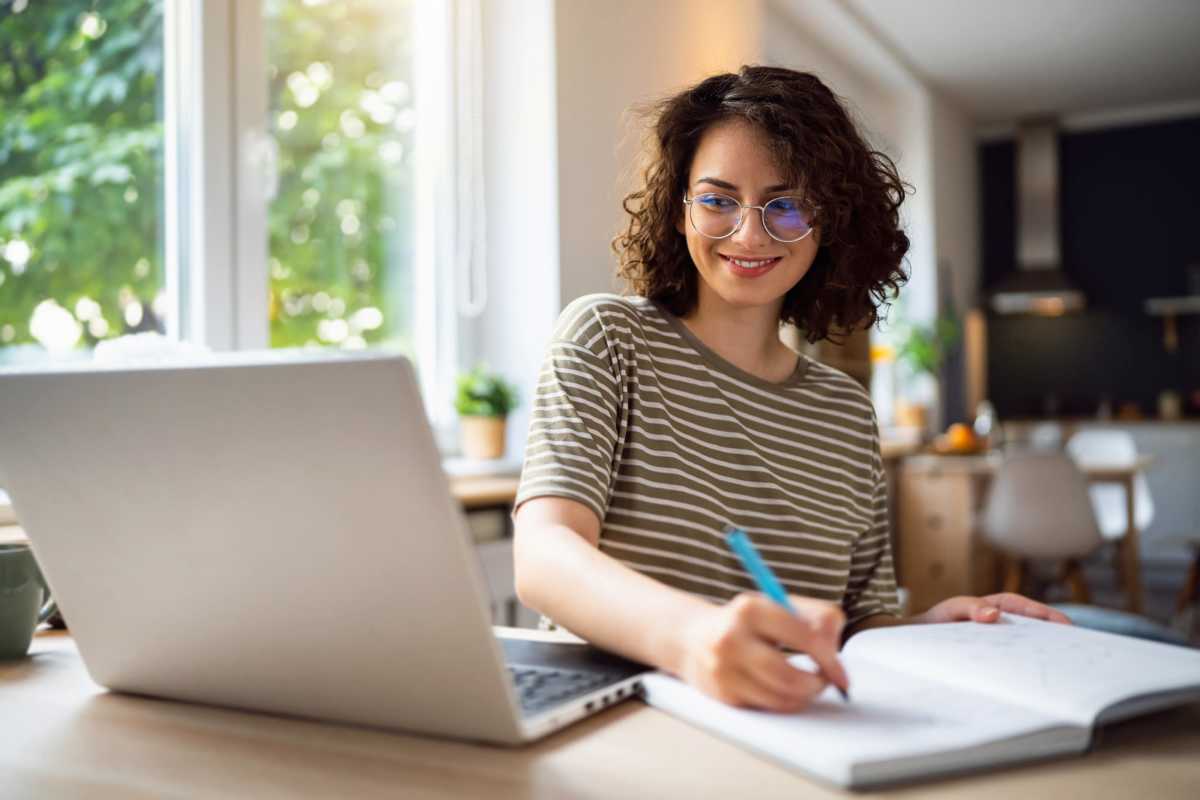 Resident working at Nesika Illahee in Portland, Oregon