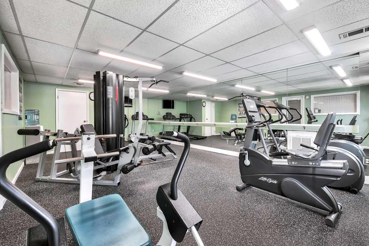 Fitness Center at Wilkeswood in Wilkes Barre, Pennsylvania