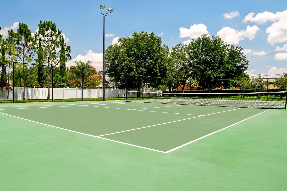 Tennis Courts at Vista Lake Ned in Winter Haven, Florida