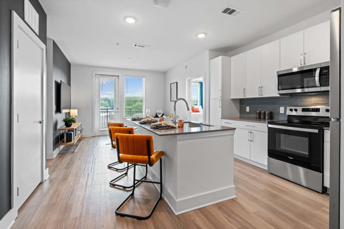 kitchen area at Maverick in Atlanta, Georgia  