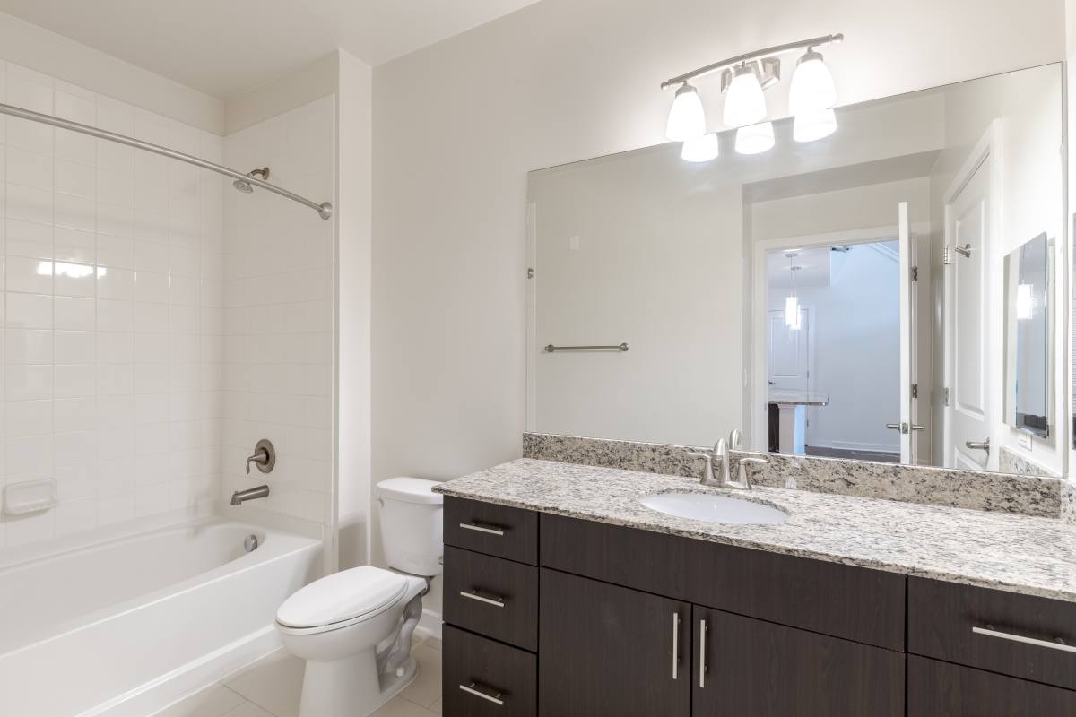 Bathroom at The Tala at Washington Hill in Baltimore, Maryland