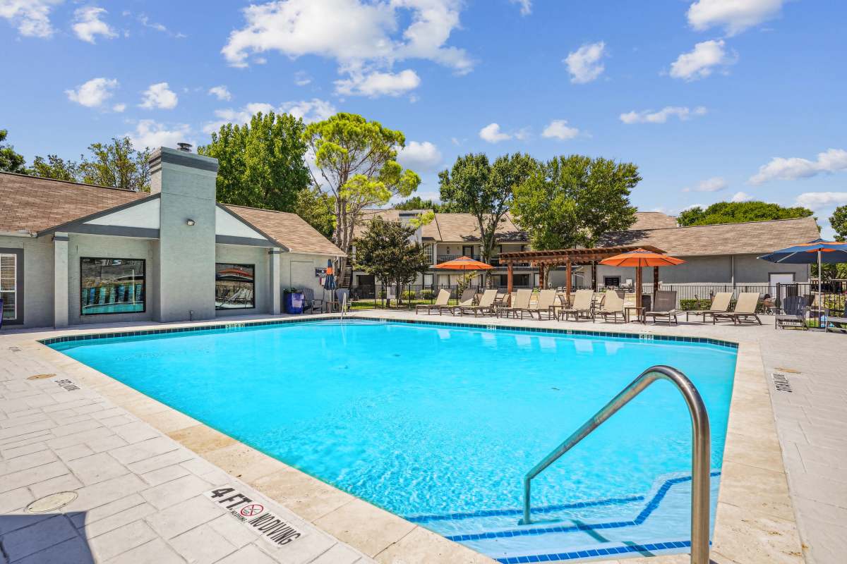 Swimming pool at The Rustic of McKinney in McKinney, Texas