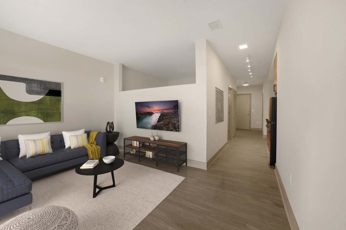Bright and airy junior one bedroom at Big Sky Flats in Washington, District of Columbia