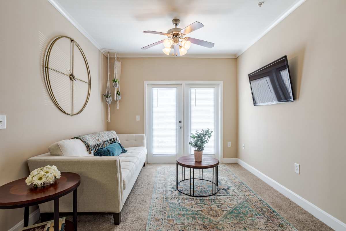 Living Room at Centennial Village, Oak Ridge, Tennessee