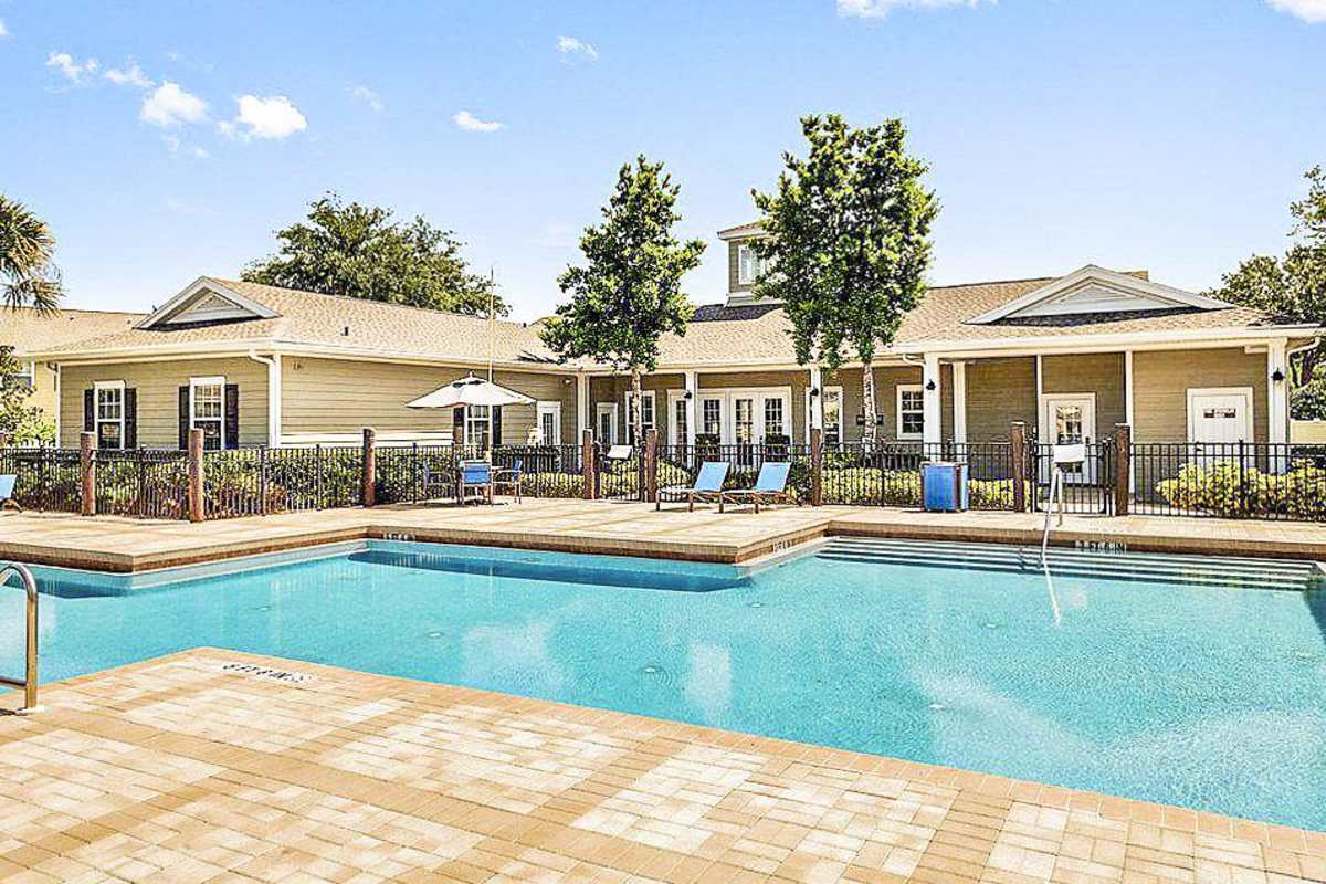 Resort-inspired swimming pool at Preserve on 51st, Bradenton, Florida