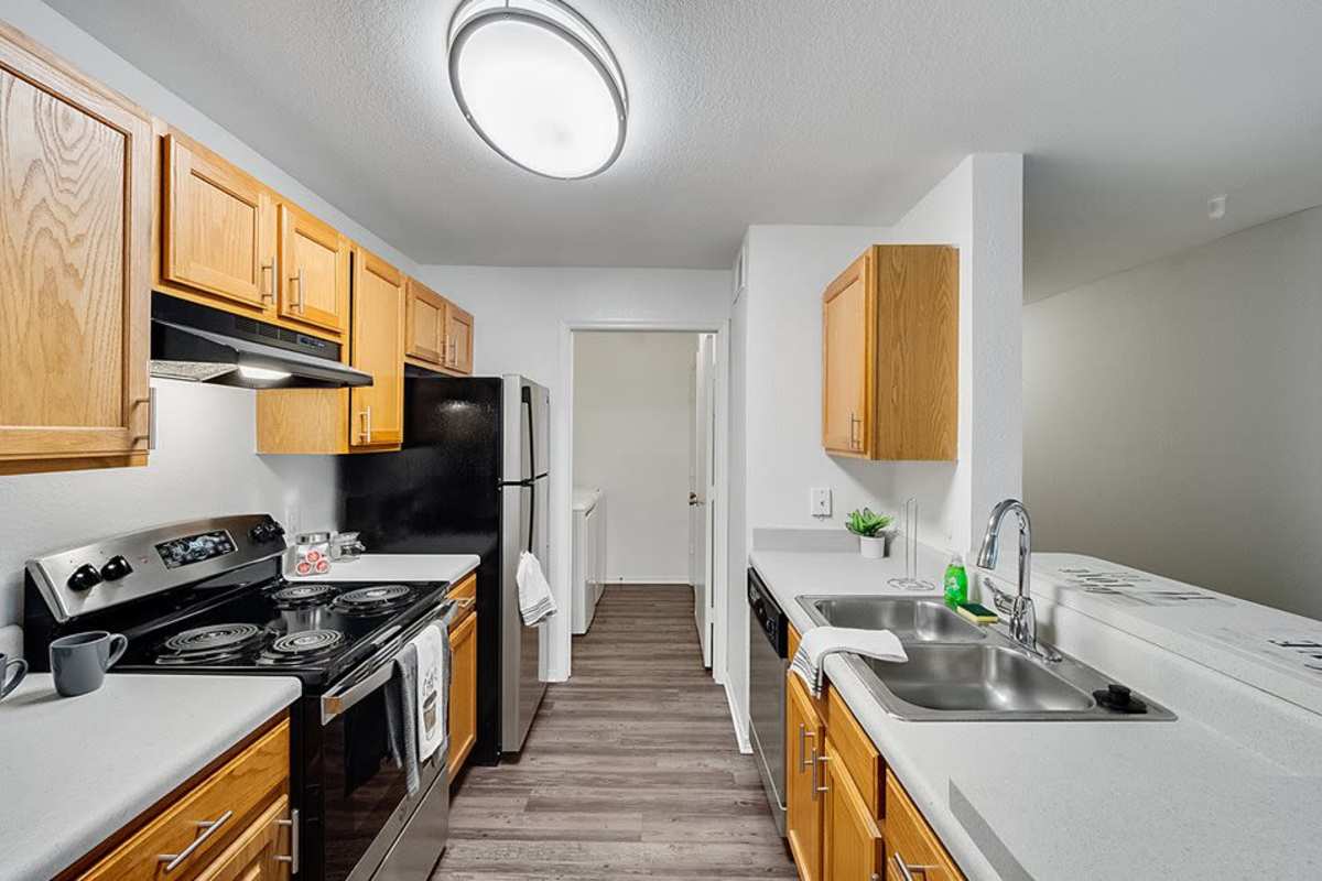 Upgraded kitchen at Preserve on 51st, Bradenton, Florida