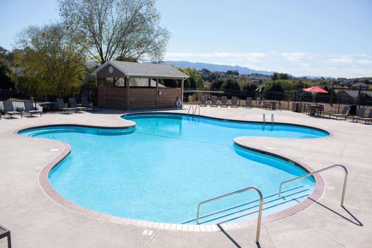 Community pool at Smoky Crossing, Seymour, Tennessee