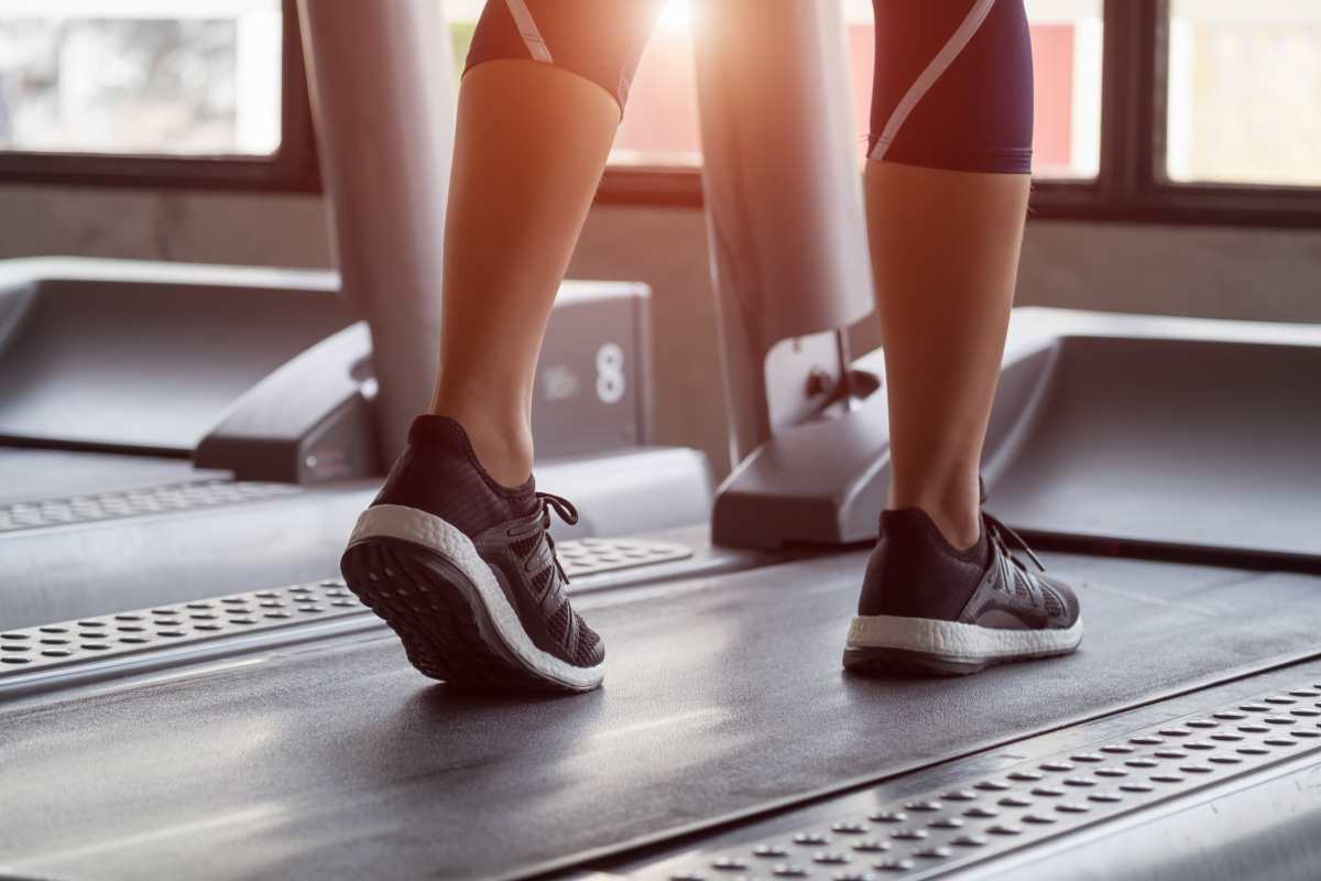 View amenities like a fitness center at Village at Madrone in Morgan Hill, California