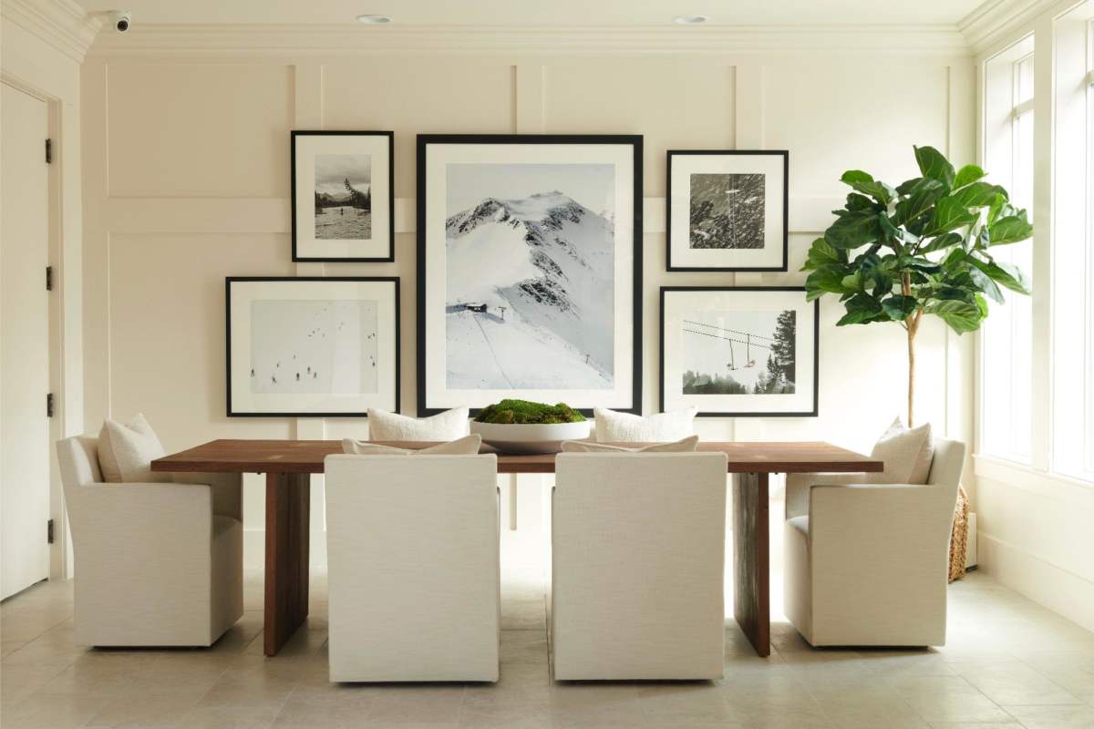Clubhouse with dining space area at Sugar Flats in Salt Lake City, Utah