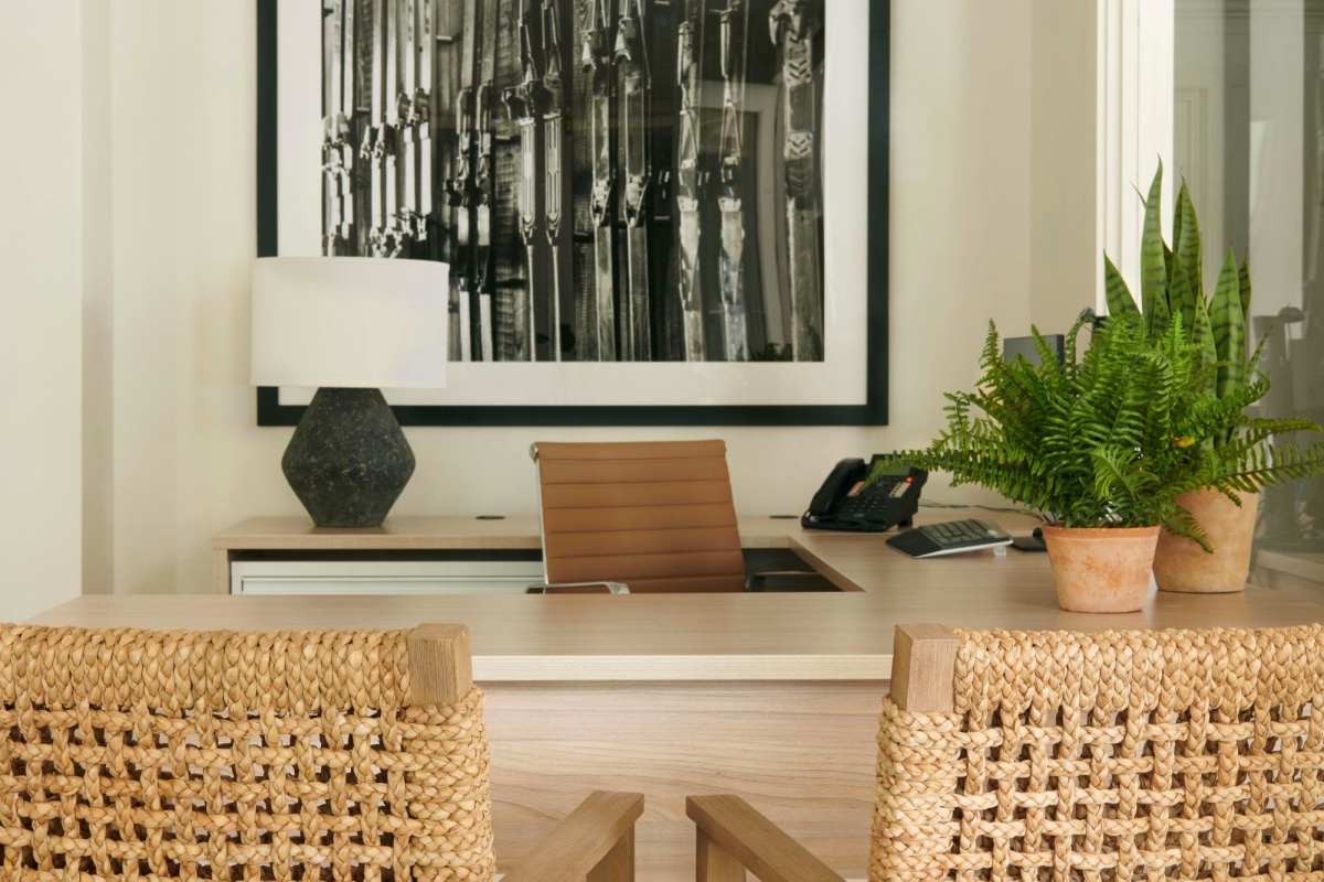 Clubhouse working desk at Sugar Flats in Salt Lake City, Utah