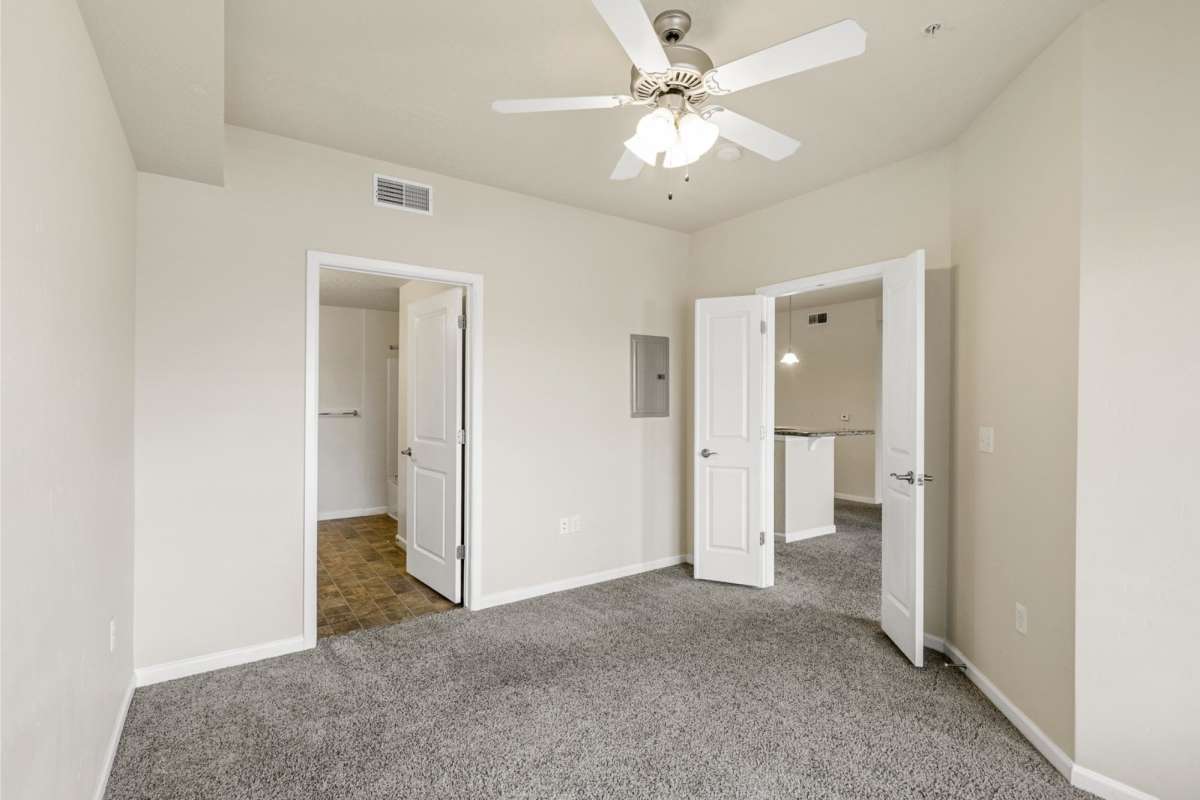 Unfurnished bedroom with carpet flooring at Sugar Flats in Salt Lake City, Utah