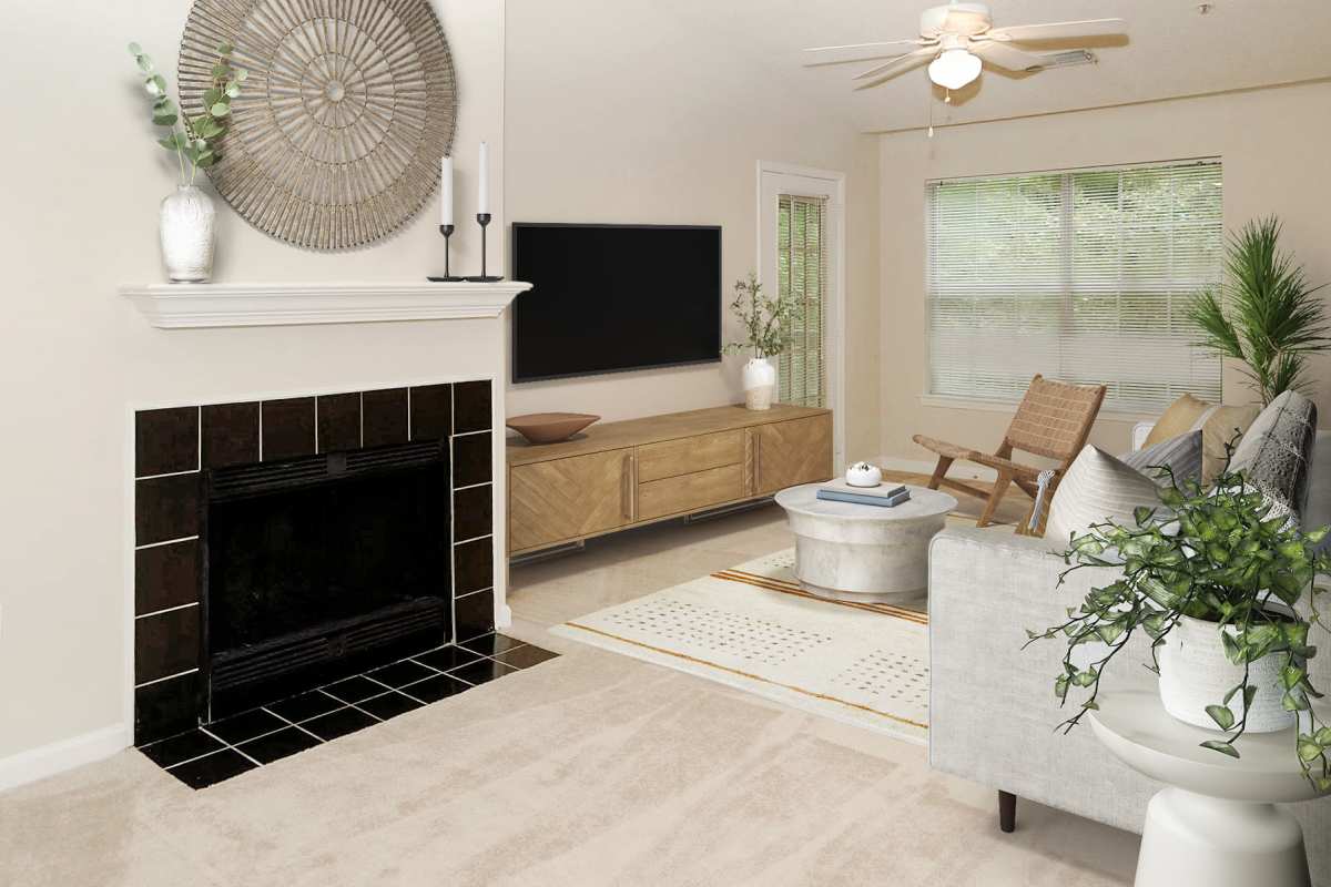 Bright kitchen at Waterford Landing, Hermitage, Tennessee