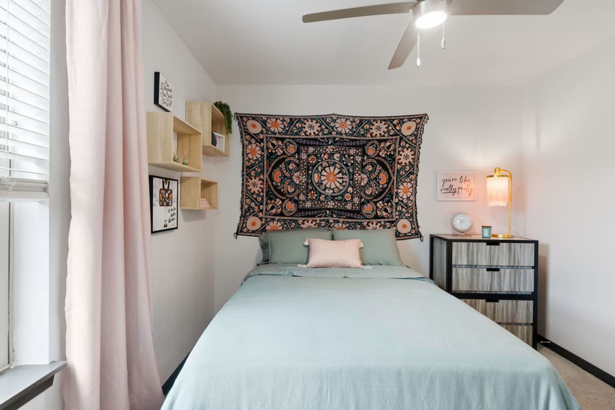 Bedroom at Atlas on 17th in Bloomington Indiana