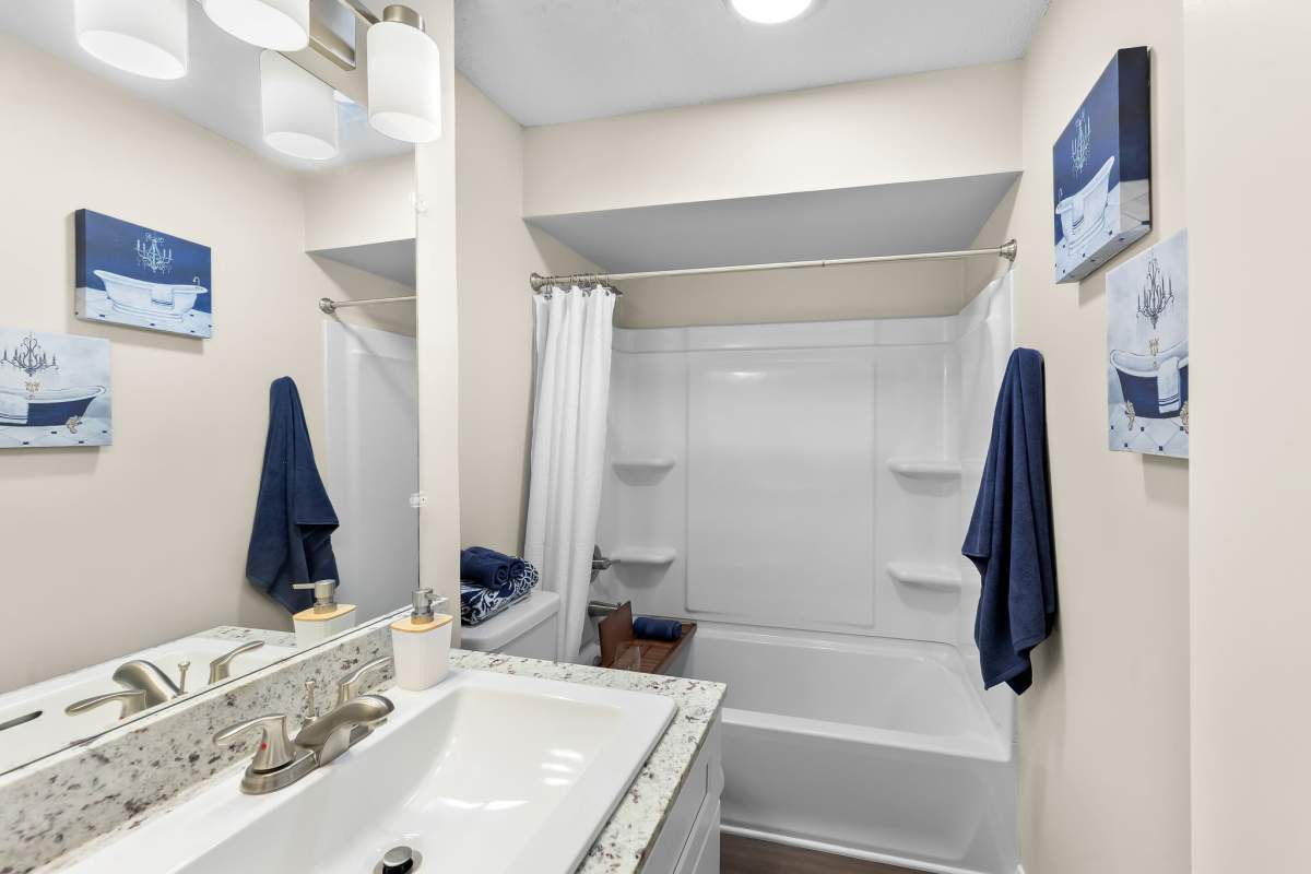 Bathroom at Legacy on Lynnfield in Memphis, Tennessee