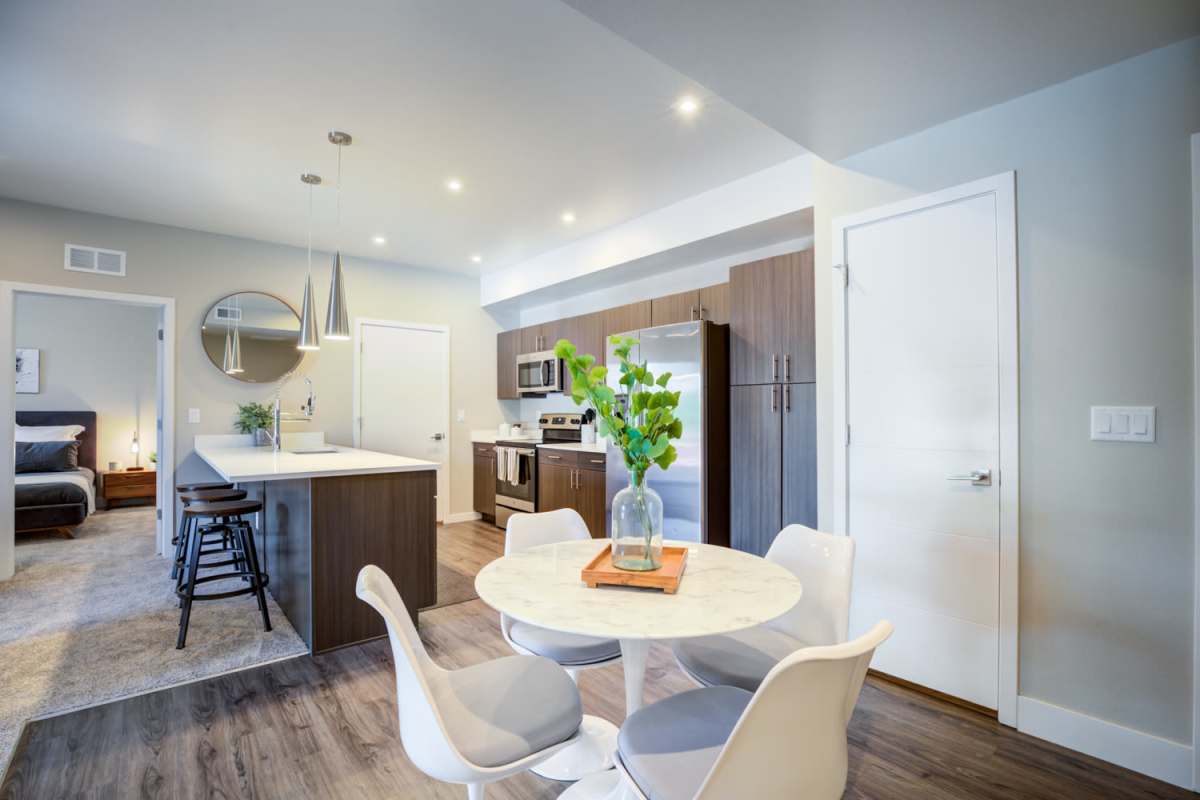 Dinning Area at The Wyatt Apartments in Fort Collins, Colorado