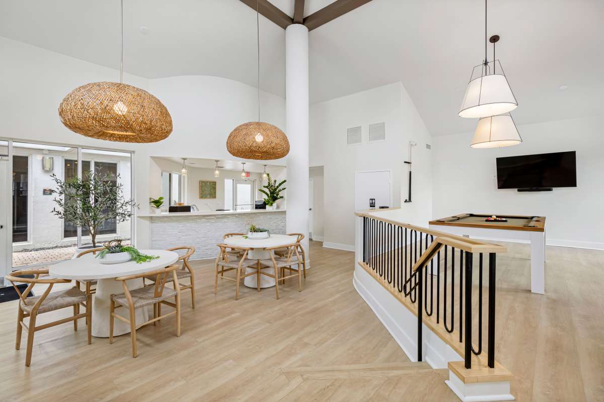 Resident lounge at Centro at Davie Apartments in Davie,Florida