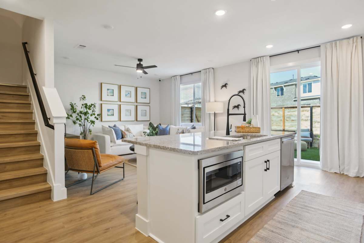 Kitchen at BB Living Sweetwater Crossing in Bee Cave, Texas