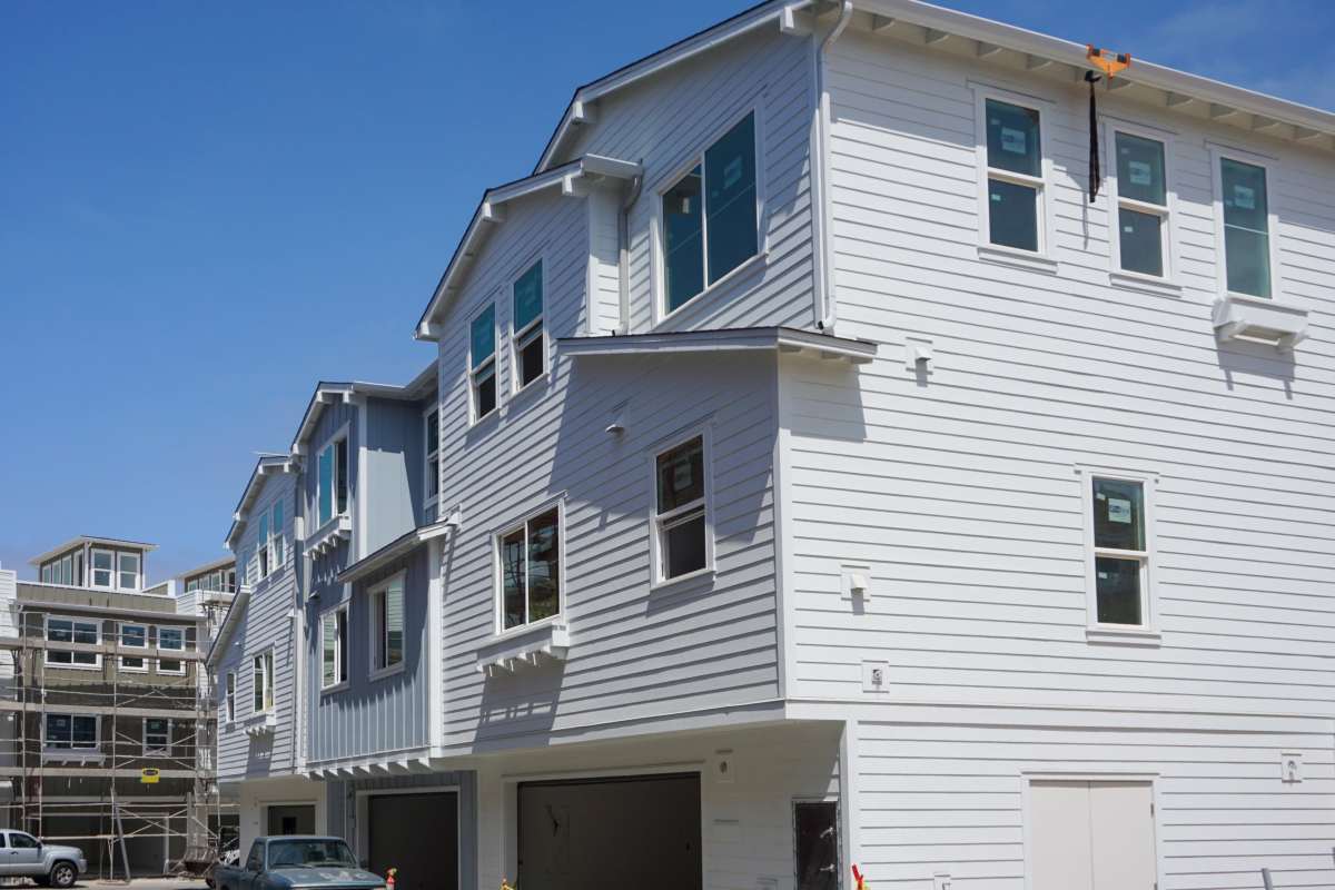 Exterior photo of the apartment at Tower24 Ponto Beach in Carlsbad, California
