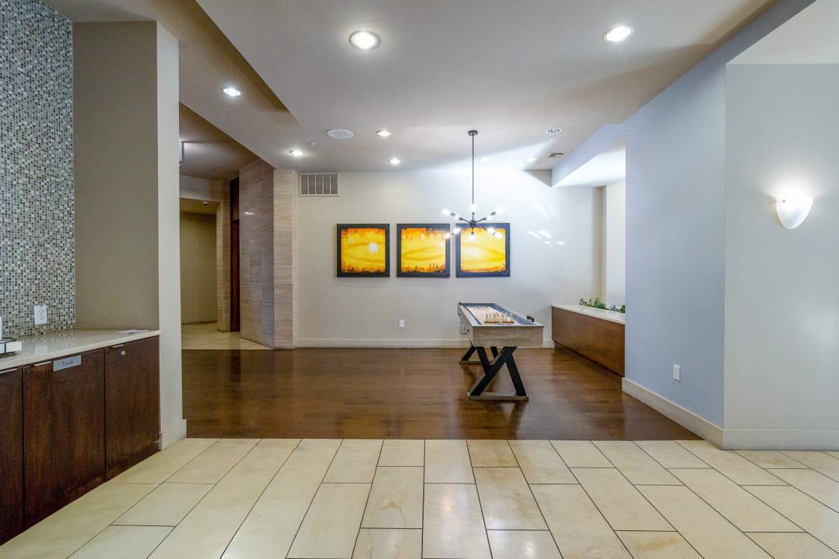 Lobby at Century Medical District in Dallas, Texas