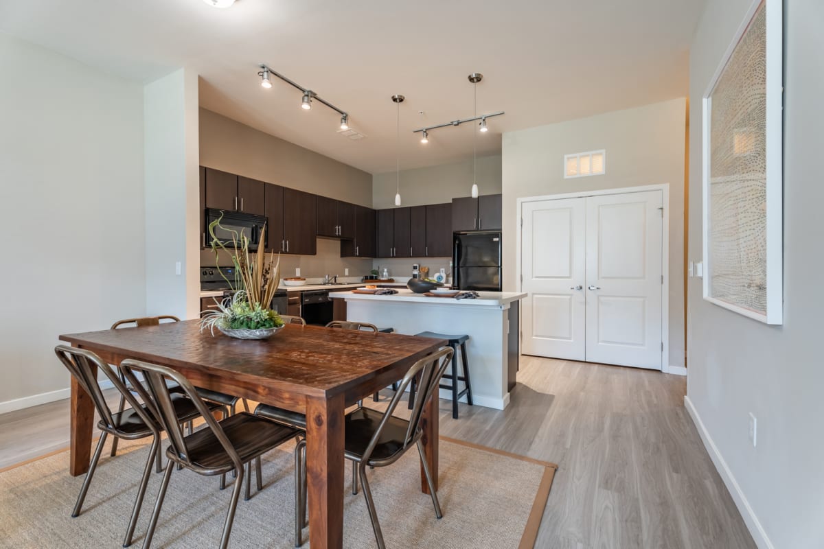 apartment dining room