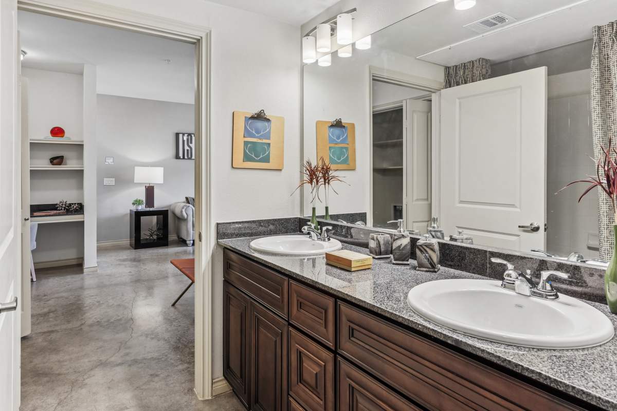 model bathroom