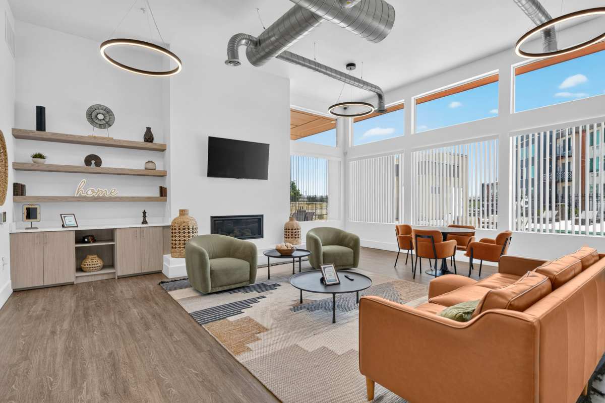 Clubhouse lounge at Academy Heights in Colorado Springs, Colorado