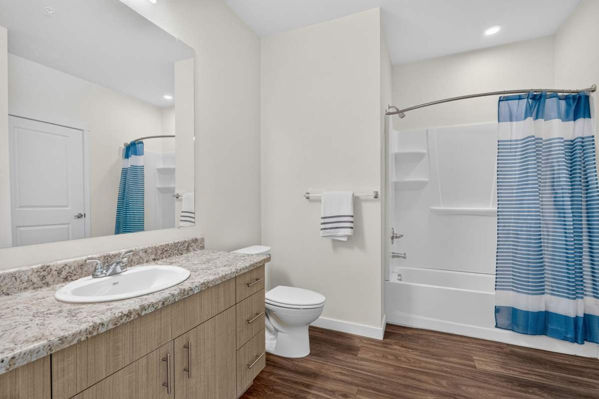 Bathroom at Academy Heights in Colorado Springs, Colorado