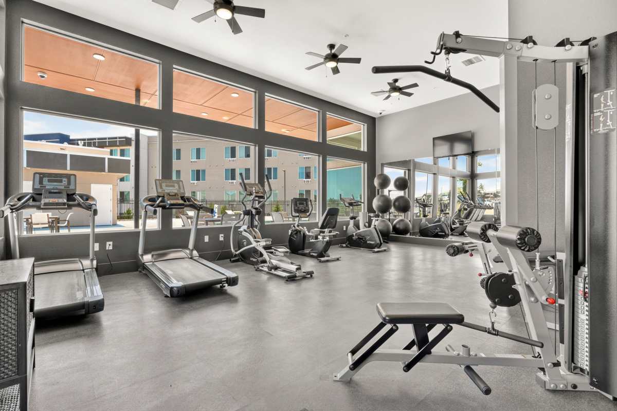 Gym at Academy Heights in Colorado Springs, Colorado