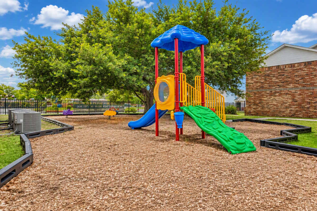 Playground at Meadowbrook Plaza in Houston, Texas