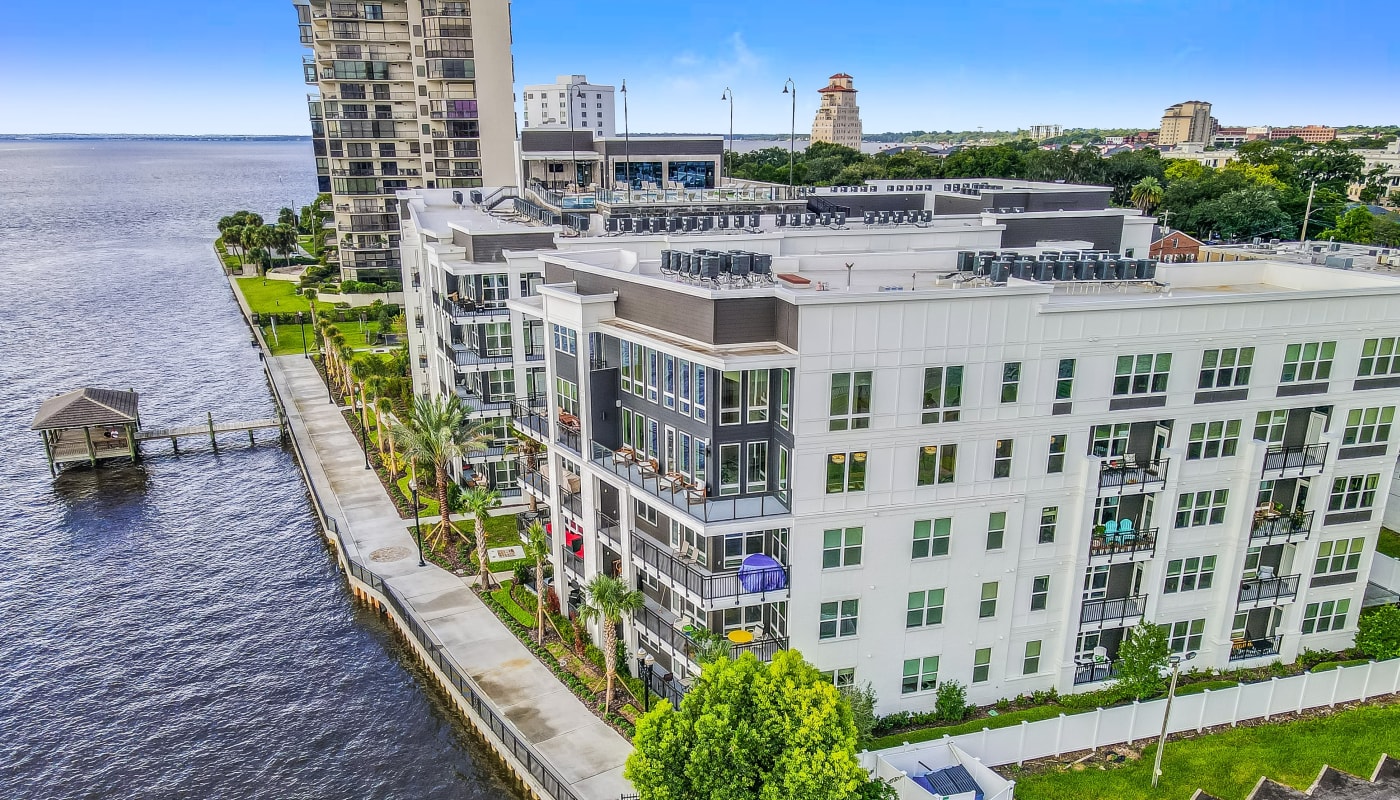 Aerial View at Riverside St. Johns in Jacksonville, Florida