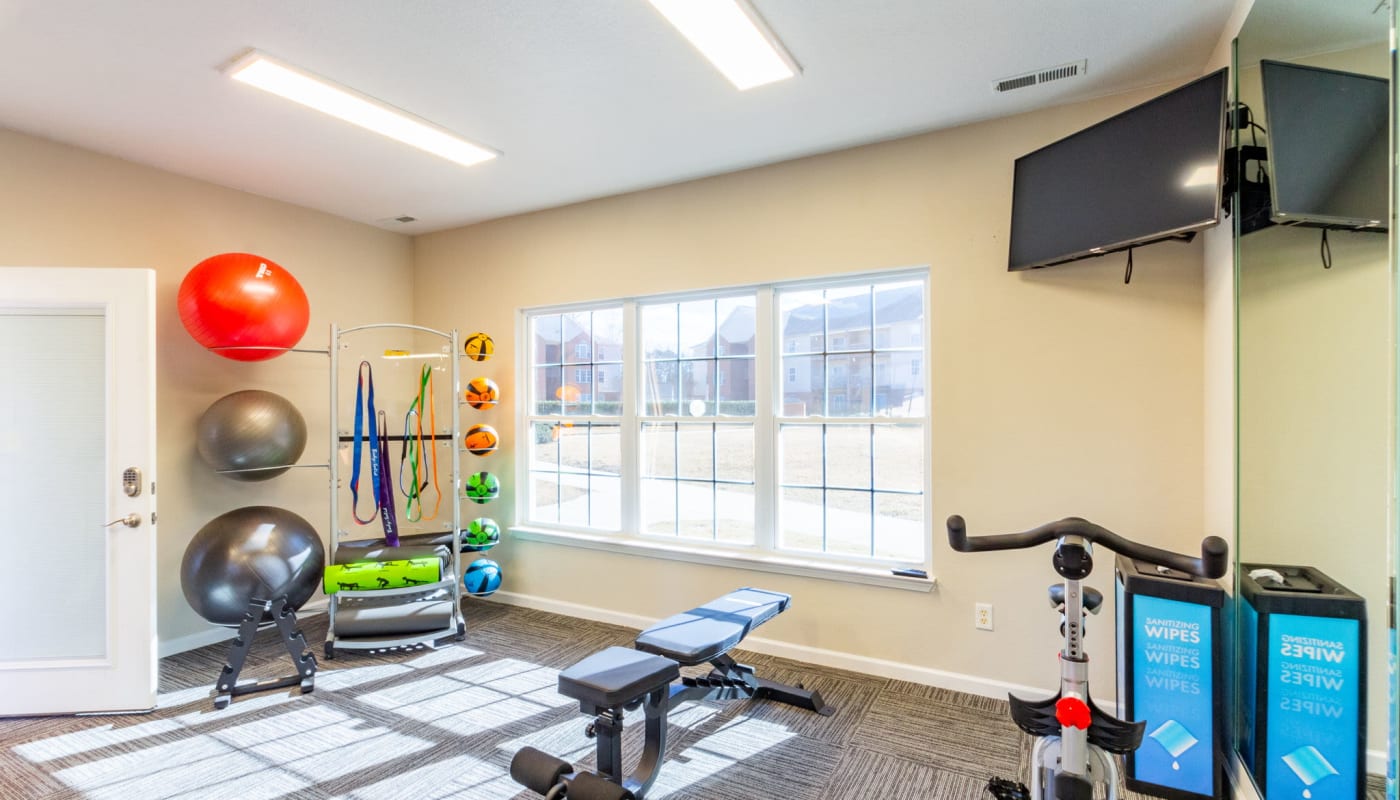 Fitness center at Fountain Brook in Ft Oglethorpe, Georgia