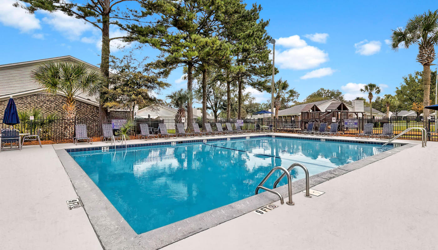 Pool at Cottages at Crowfield in Ladson, South Carolina