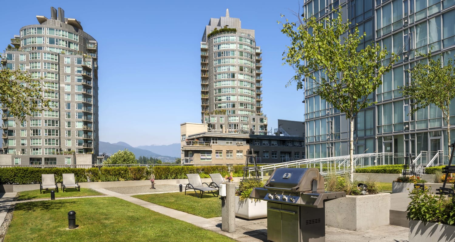 Exterior at Bayview at Coal Harbour in Vancouver, British Columbia