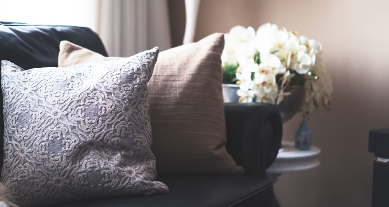 Cozy room at townhome at Bayview at Coal Harbour in Vancouver British Columbia
