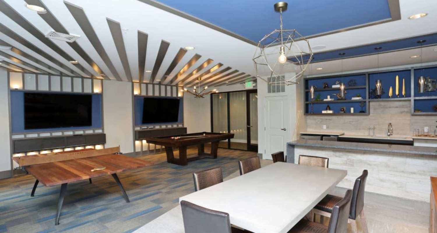 Clubhouse with play area at Mayfair Reserve in Wauwatosa, WI