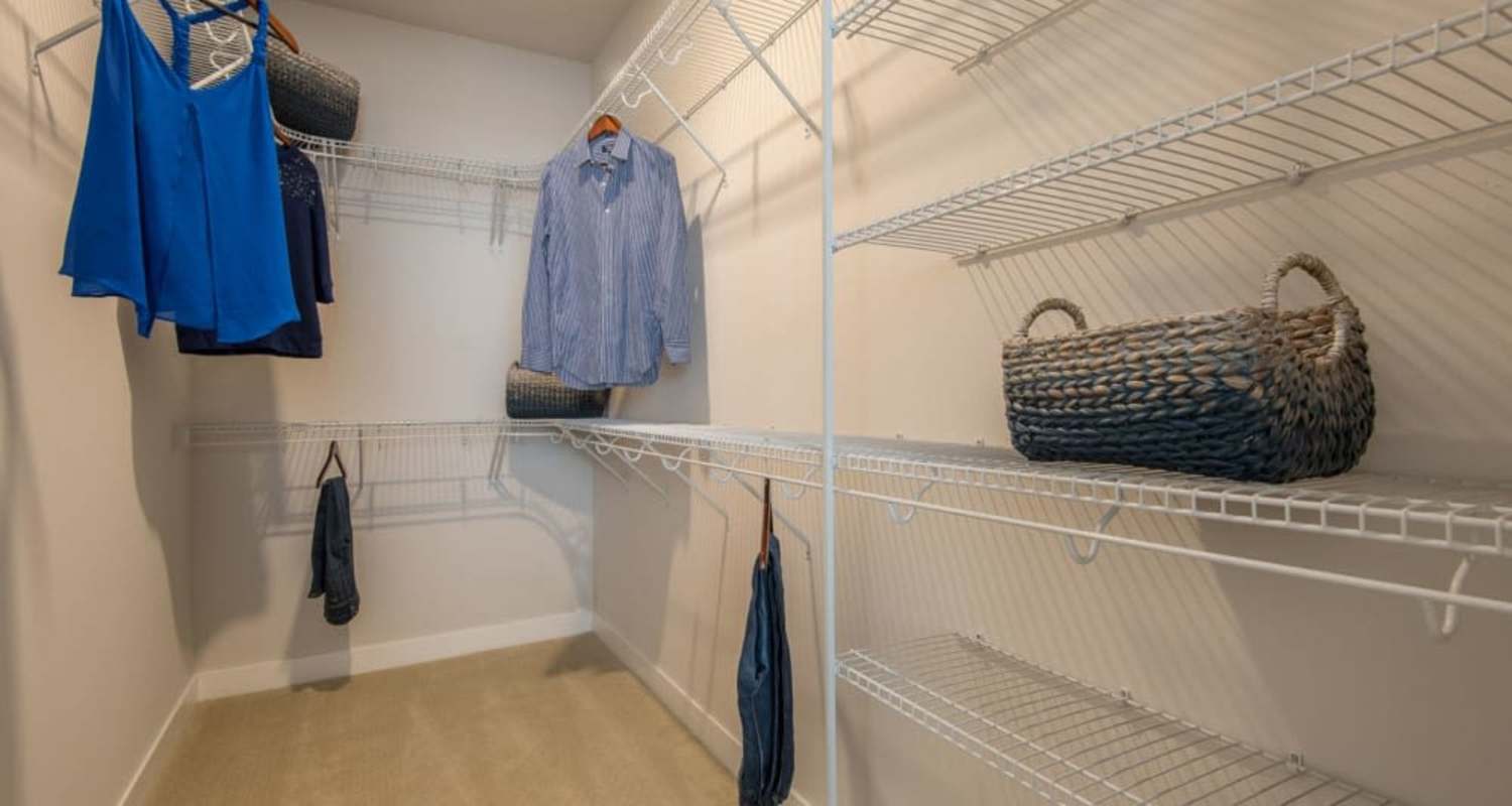 Large closet at Mayfair Reserve in Wauwatosa, WI