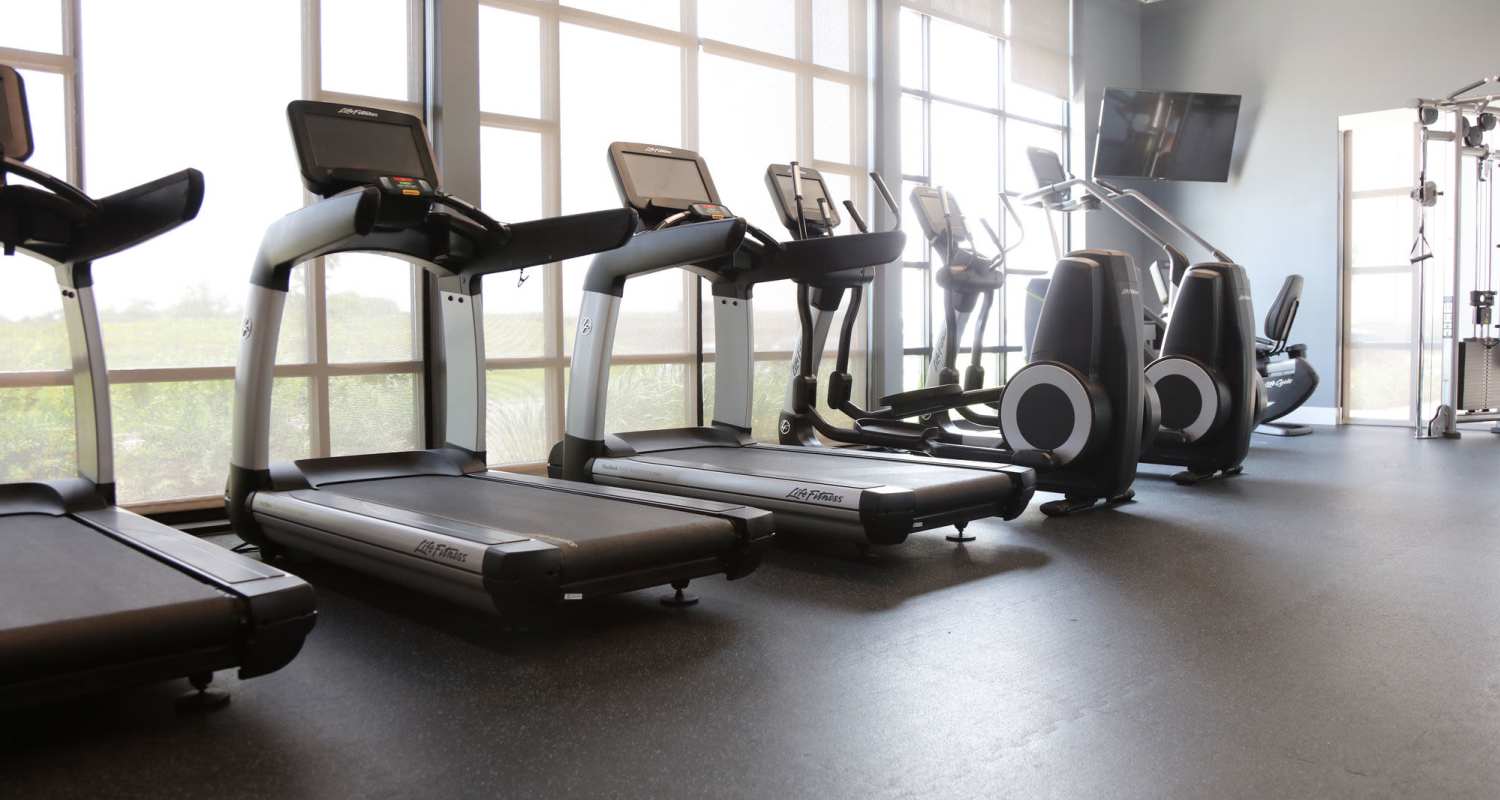 treadmills at The Residences at Hamilton Lakes in Itasca, IL