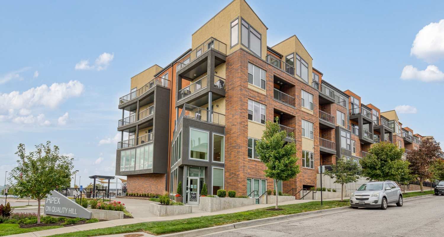 Exterior view at Apex on Quality Hill in Kansas City, Missouri